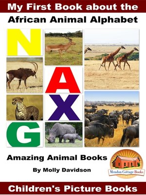 cover image of My First Book about the African Animal Alphabet